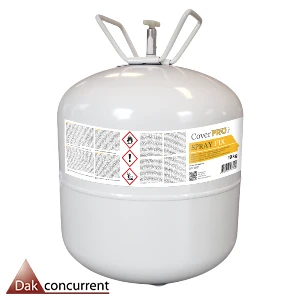 CoverPro spray fix.Epdm spuitlijm.spuitlijm.verlijmen van epdm.contactlijm voor epdm.drukvat Epdm